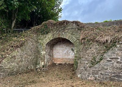 Brixham Railway - Sun Valley Close Bridge - August 2022