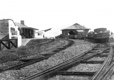 Brixham Railway Station in Victorian times. - Pre 1892