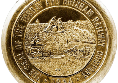 The Seal of the Torbay and Brixham Railway Company