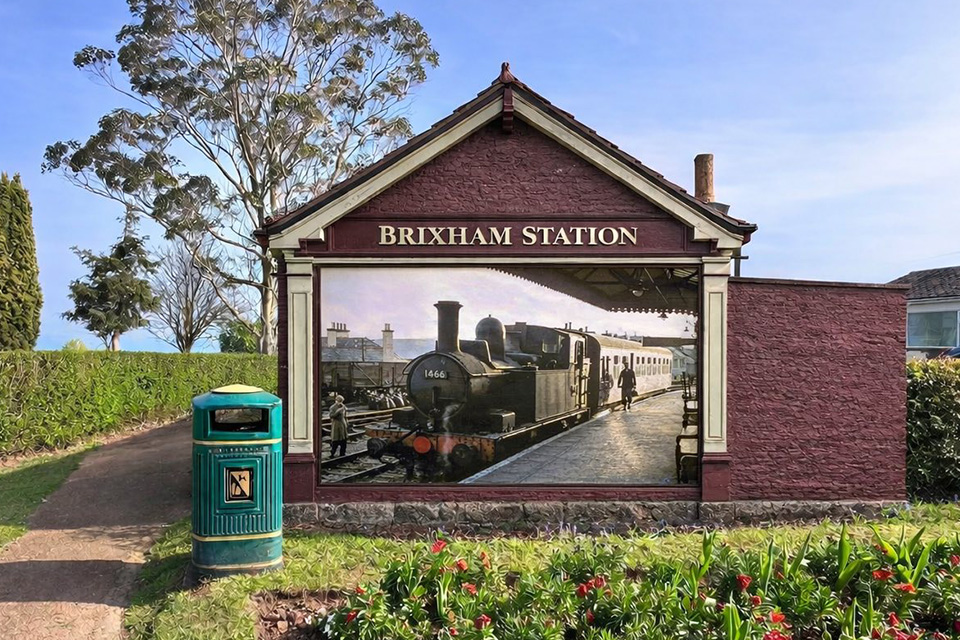 Old toilet block at Furzeham destined for demolition by Torbay Council re-imagined as a cafe and visitor centre - March 2026
